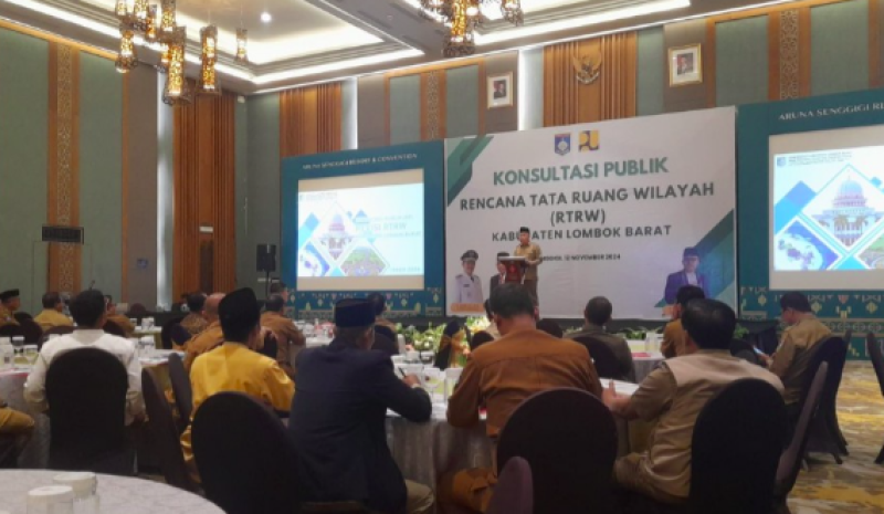 Sosialisasi dan Konsultasi Publik Rancanagan Perda dan Tata Ruang Pemda Lombok Barat