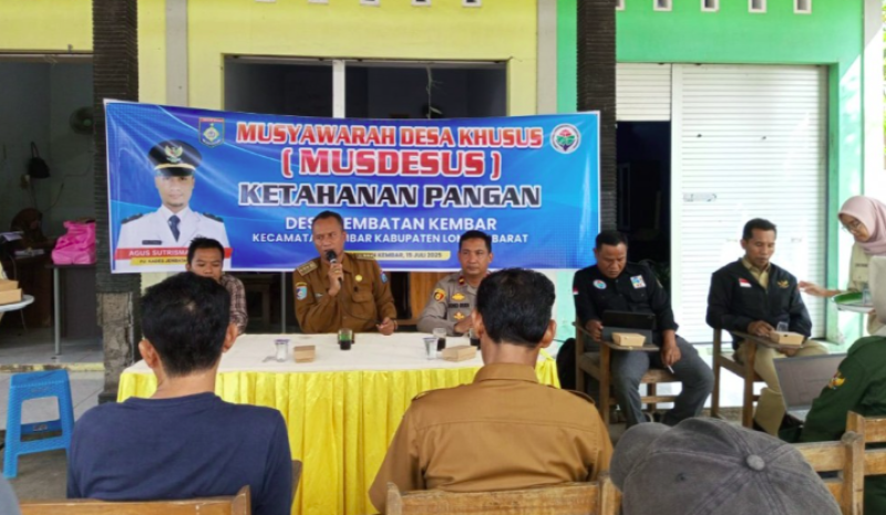 Musdes sus ketahanan pangan yg akan di laksanakan dari DDS 20 persen yg dikelola oleh BUMDES  JAKEM MANDIRI